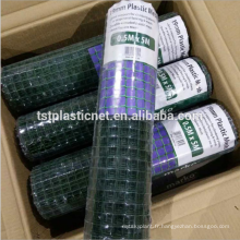 HDPE carré trou pas cher en plastique portable yard maille décoration de jardin clôture